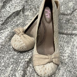 Jelly pop kitten heels